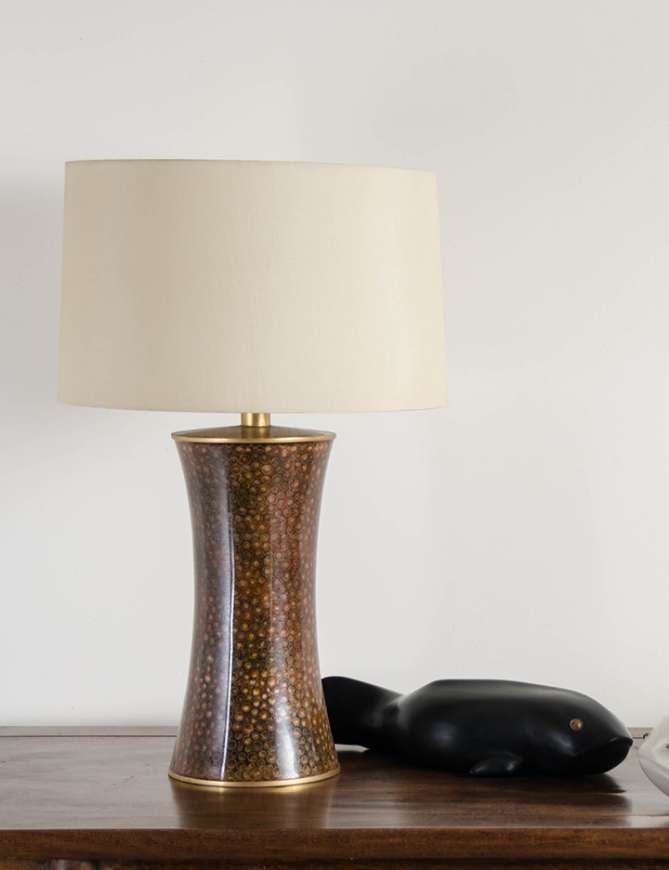 Picture of COLUMN LAMP - SHARGREEN CLOISONNE