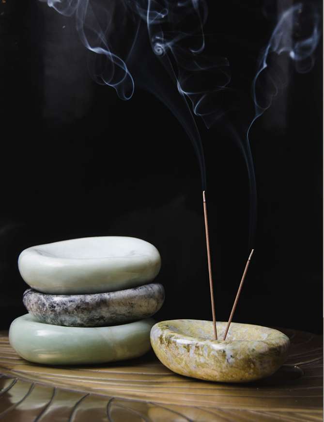 Picture of INCENSE HOLDER/SOAP DISH - JADE