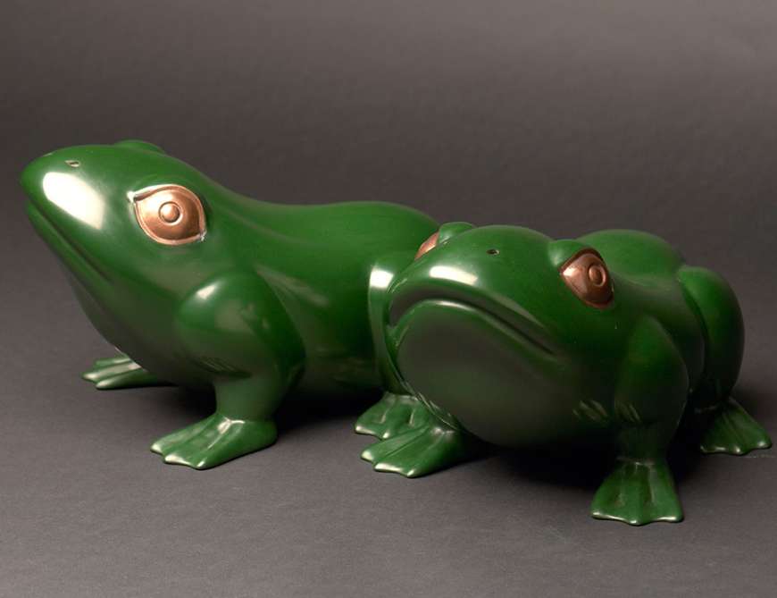 Picture of GREEN LACQUER FROG 