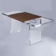 Picture of LEATHER WRAP SLAB DESK