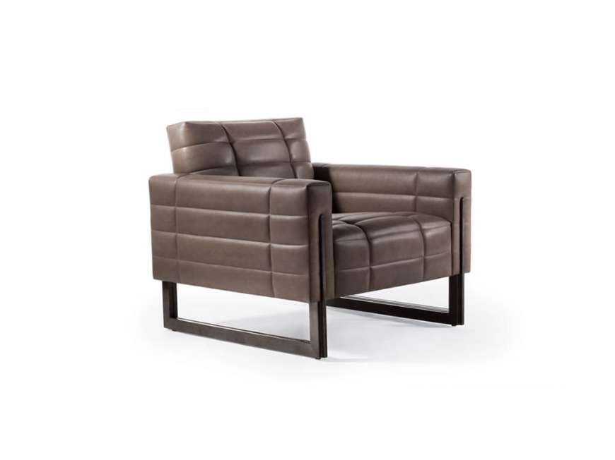 Picture of ADIL LOUNGE CHAIR  WITH WOOD LEG