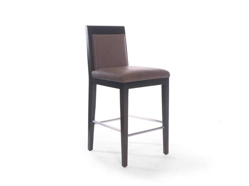 Picture of HIGH SCHOOL COUNTER STOOL WITH UPHOLSTERED BACK