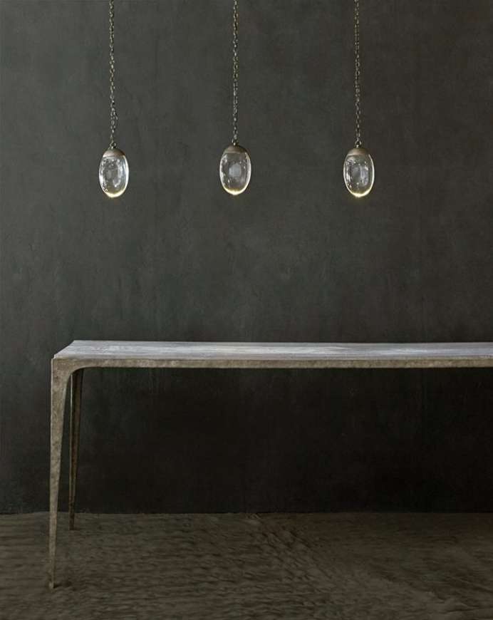 Picture of CELESTIAL PEBBLE CHANDELIER LINEAR
